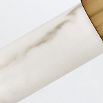 Бра для ванных комнат вертикальное с вытянутым плафоном из алебастра Hinkley варинант исполнения - 6 | Loft Concept во Владивостоке