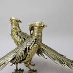 Статуэтка бронзовая пара Фазаны Bronze Birds варинант исполнения - 1 | Loft Concept во Владивостоке