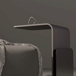 Stolik 90 Журнальный столик из шпона ясеня с чёрной эмалью варинант исполнения - 1 | Loft Concept во Владивостоке