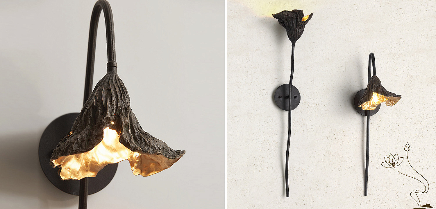 Настенный светильник Увядший Лотос Withering Lotus Lamp I Настенный светильник Увядший Лотос Withering Lotus Lamp I - Loft-Concept во Владивостоке