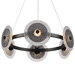 Люстра с плафонами из фактурного двойного стекла Heterochromia варинант исполнения - 2 | Loft Concept во Владивостоке