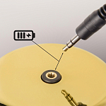 Настольная лампа фигурная золотого цвета с гладким абажуром Высота 19 см Sophia варинант исполнения - 8 | Loft Concept во Владивостоке