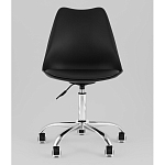 Офисный стул на металлическом основании EGGERY Black пластик варинант исполнения - 5 | Loft Concept во Владивостоке