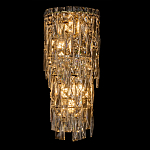 Бра с каскадом из прозрачного хрусталя и корпусом золотого цвета Constant Sparks варинант исполнения - 1 | Loft Concept во Владивостоке