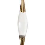 Подвесной светильник с хрустальным плафоном и бронзовым основанием Renee Glass Drops  варинант исполнения - 4 | Loft Concept во Владивостоке