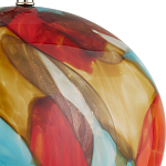 Настольная лампа разноцветная с овальным тканевым абажуром Abstraction варинант исполнения - 1 | Loft Concept во Владивостоке