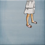 Плитка с узором Девочка единорог варинант исполнения - 4 | Loft Concept во Владивостоке