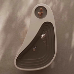 Журнальный столик фигурный со стеклянной столешницей Table Drop варинант исполнения - 2 | Loft Concept во Владивостоке