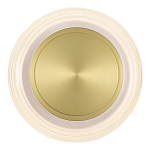 Бра круглое золото/прозрачный Plumpness LED 7 варинант исполнения - 3 | Loft Concept во Владивостоке