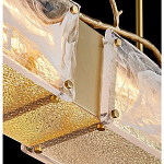 Люстра прямоугольная из фактурного стекла Chandelier Beam варинант исполнения - 1 | Loft Concept во Владивостоке