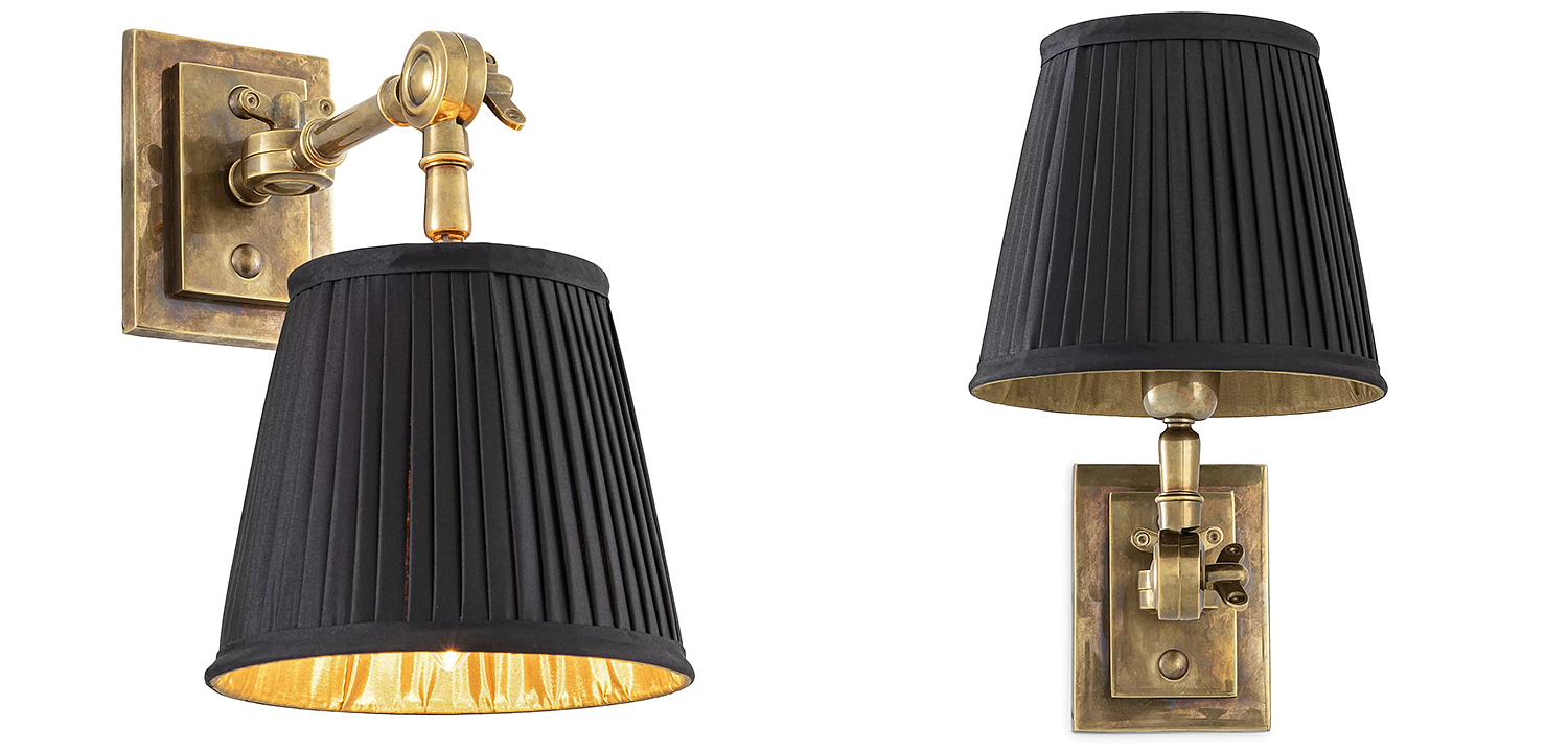 Бра Eichholtz Wall Lamp Wentworth Brass Бра Eichholtz Wall Lamp Wentworth Brass - Loft-Concept во Владивостоке