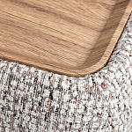 Столик прикроватный мягкий Soft Table from Chenille варинант исполнения - 4 | Loft Concept во Владивостоке