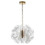 Люстра с крупными рельефным декором в виде лепестков 60 см Ethereal Bloom варинант исполнения - 2 | Loft Concept во Владивостоке