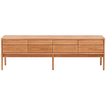 Длинная деревянная консоль с ящиками Espen Wooden Console варинант исполнения - 1 | Loft Concept во Владивостоке