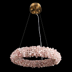 Люстра кольцевая с частичками натурального горного хрусталя Crystal Shimmer варинант исполнения - 3 | Loft Concept во Владивостоке