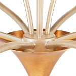 Люстра с плафонами в виде цветов Golden Bird of Paradise варинант исполнения - 2 | Loft Concept во Владивостоке