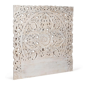 Изголовье-панно Indian antique white Headboard