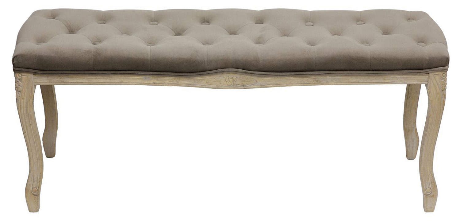 Банкетка French Provence Farmhouse Bench grey Банкетка French Provence Farmhouse Bench grey - Loft-Concept во Владивостоке