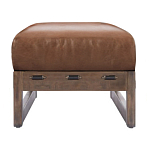 Банкетка Duncan винтажная коричневая кожа варинант исполнения - 2 | Loft Concept во Владивостоке