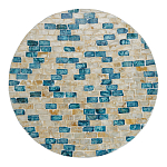 Столик с инкрустацией с перламутровым узором Rona варинант исполнения - 2 | Loft Concept во Владивостоке