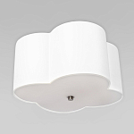 Потолочный светильник с белым волнистым плафоном из ткани Vitorino варинант исполнения - 3 | Loft Concept во Владивостоке