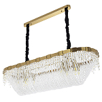 Люстра с хрустальными подвесками Riche Crystal Metal Chandelier 12 варинант исполнения - 1 | Loft Concept во Владивостоке