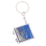 Зеркало брелок складное двухстороннее из натурального камня Лазурит Stone Mirrors варинант исполнения - 5 | Loft Concept во Владивостоке