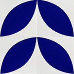 Дизайнерская плитка с узором Лепесток варинант исполнения - 2 | Loft Concept во Владивостоке