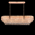 Люстра овальная с каскадом из прозрачного хрусталя Constant Sparks варинант исполнения - 2 | Loft Concept во Владивостоке