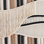 Художественный Гобелен из нитей Макраме Dunes Wall Art варинант исполнения - 2 | Loft Concept во Владивостоке