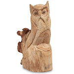 Статуэтка из дерева сова Animals of the World 20 варинант исполнения - 1 | Loft Concept во Владивостоке
