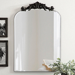 Зеркало с изысканной короной и безрамным полотном Crowned Mirror варинант исполнения - 1 | Loft Concept во Владивостоке