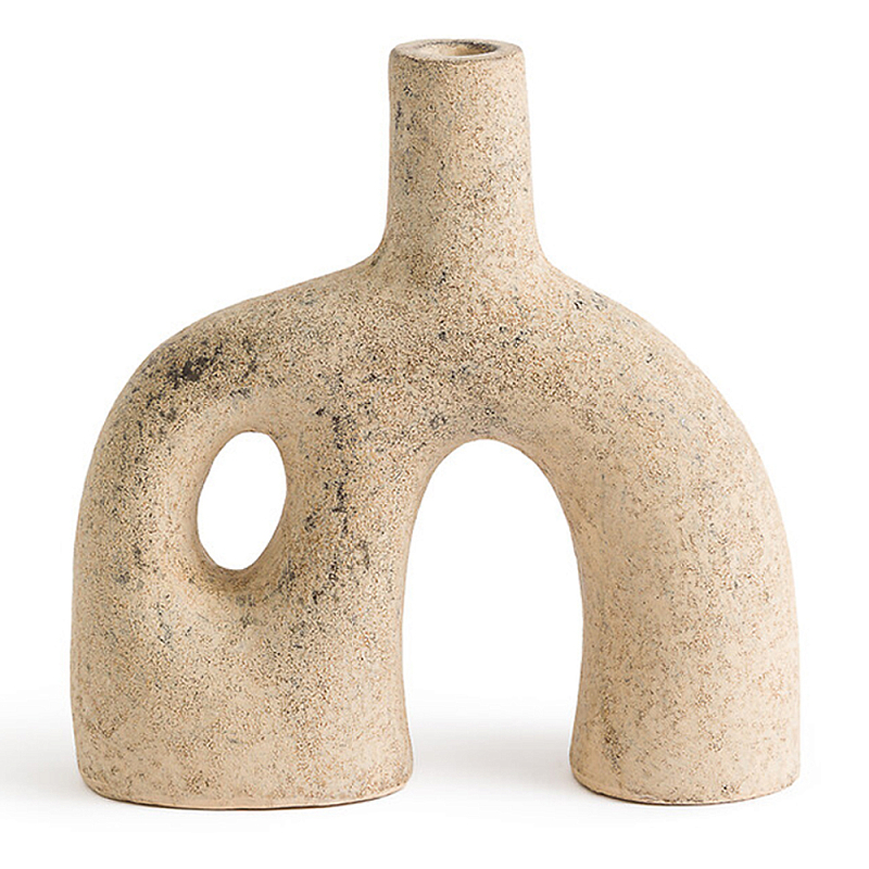 Ваза декоративная Ceramic Vase Aulin 27 Коричневый Ваза декоративная Ceramic Vase Aulin 27 Коричневый во Владивостоке | Loft Concept
