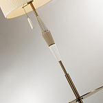 Торшер с полкой и декором из керамики Sardeg варинант исполнения - 3 | Loft Concept во Владивостоке