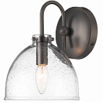 Бра с куполообразным прозрачным плафоном Glass Dome with Seeds варинант исполнения - 2 | Loft Concept во Владивостоке