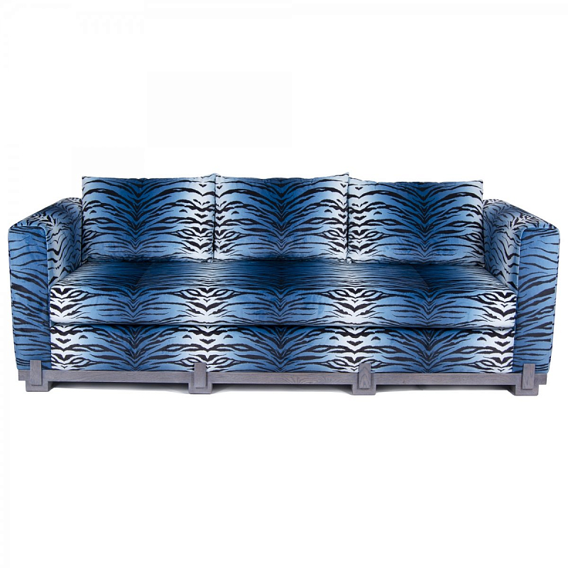 Диван Ida Sofa Blue Tiger Светло-синий Диван Ida Sofa Blue Tiger Светло-синий во Владивостоке | Loft Concept