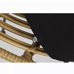 Стул круглый с ротанговым плетением Round Wicker Stool варинант исполнения - 6 | Loft Concept во Владивостоке