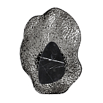 Бра с волнообразным стеклянным плафоном и вставкой из мрамора Liquid Stone варинант исполнения - 11 | Loft Concept во Владивостоке