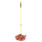 Ручка шариковая металлическая на подставке из натурального камня Metal Stone Pens варинант исполнения - 4 | Loft Concept во Владивостоке