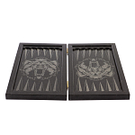 Подарочные нарды из натурального камня с гравировкой Backgammon from Stone варинант исполнения - 3 | Loft Concept во Владивостоке