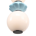 Подвесной светильник фигурный с керамическими элементами 24W LED Fragrant Light варинант исполнения - 5 | Loft Concept во Владивостоке