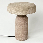 Настольная лампа «Травертиновая» варинант исполнения - 1 | Loft Concept во Владивостоке