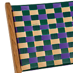 Кресло низкое из массива тика Barbados варинант исполнения - 4 | Loft Concept во Владивостоке