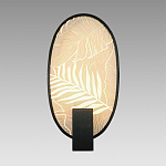 Бра с гравировкой на акриловом плафоне Gravyura Black варинант исполнения - 3 | Loft Concept во Владивостоке