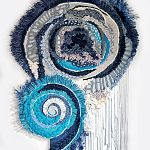 Текстильный Арт-объект ручной работы Galaxy варинант исполнения - 3 | Loft Concept во Владивостоке