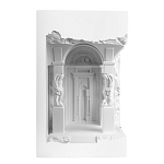 Встраиваемый в стену гипсовый светильник под покраску с колоннами и арками в античном стиле Antiquity Athena варинант исполнения - 8 | Loft Concept во Владивостоке