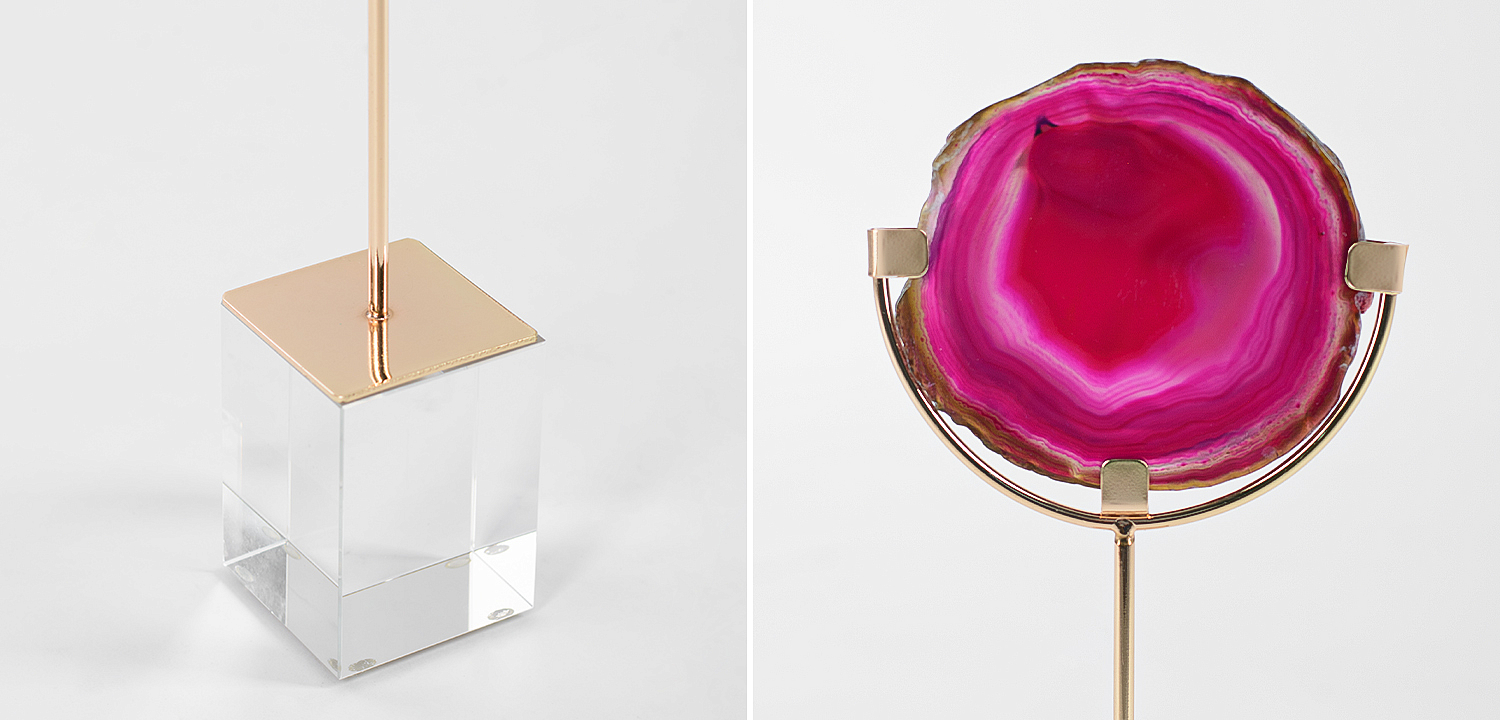 Комплект из 2-х статуэток AGATE DESIGN Pink Комплект из 2-х статуэток AGATE DESIGN Pink - Loft-Concept во Владивостоке