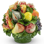 Статуэтка Fruit Mix With Basket варинант исполнения - 1 | Loft Concept во Владивостоке