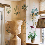 Обои ручная роспись Botanical Studies Cutter colourway варинант исполнения - 2 | Loft Concept во Владивостоке