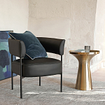 Приставной столик из латуни Grant Brass Side Table варинант исполнения - 5 | Loft Concept во Владивостоке